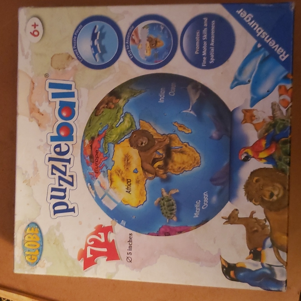 Puzzle ball.    72 pcs.